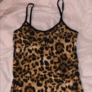 Cheetah Print Tank Top
